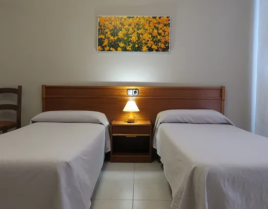 Double Single use room